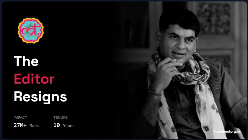 End of an Era: Saurabh Dwivedi Steps Down as Editor of The Lallantop
