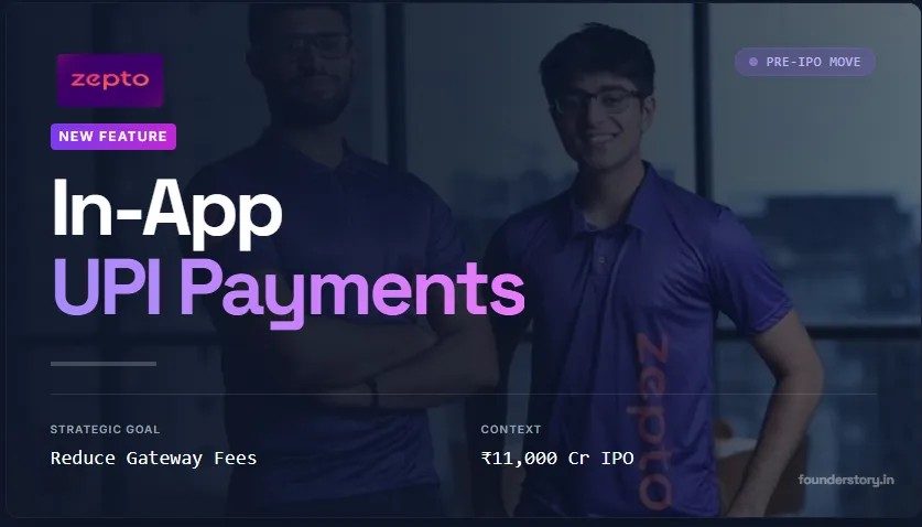 Zepto Declares Independence from PhonePe & GPay with Native UPI Launch